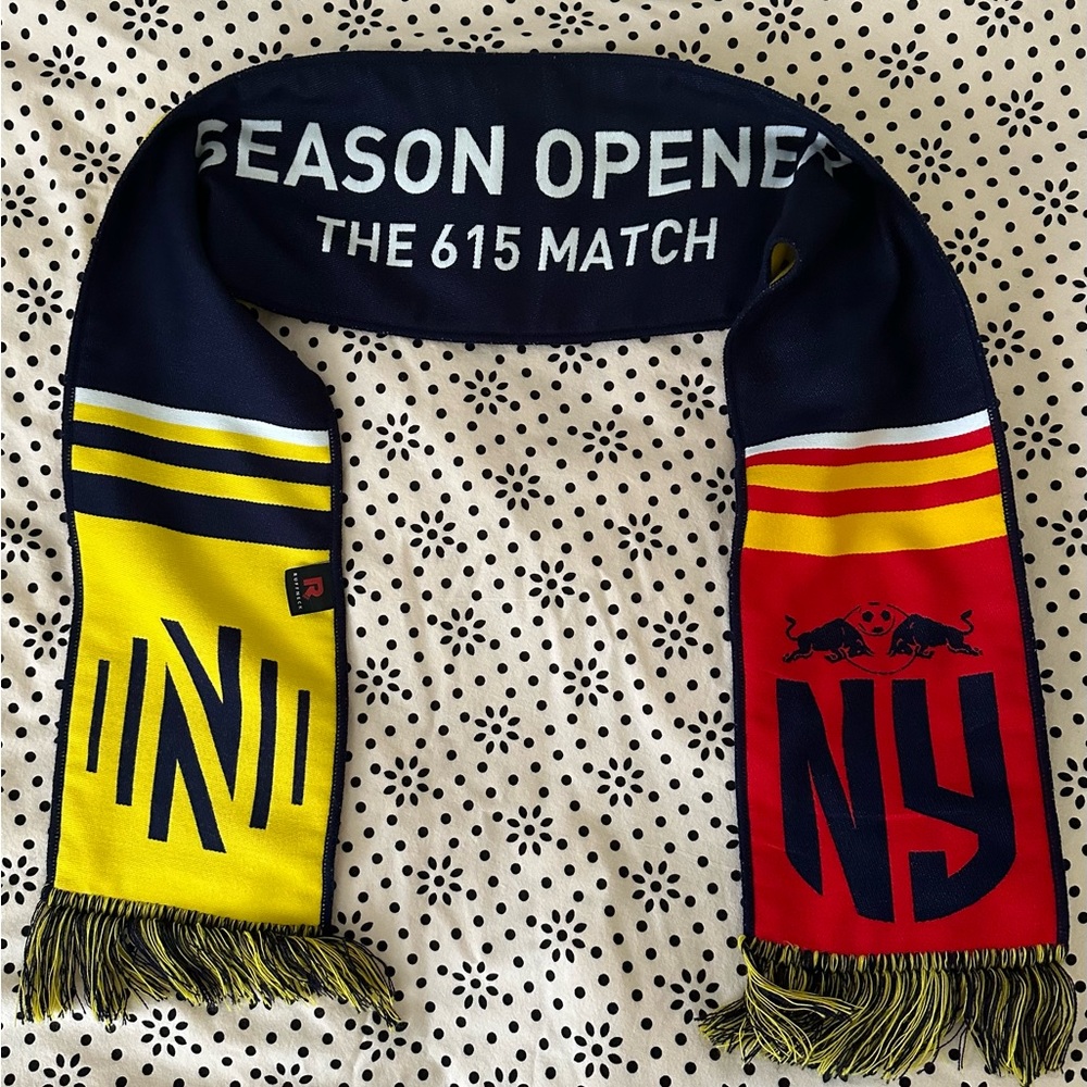 Nashville SC vs New York Red Bulls Season Opener Scarf